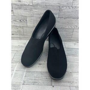 SAS Shoes Womens Sz 7.5N Black Tripad Comfort Slip On Loafers Walking Nurse Work